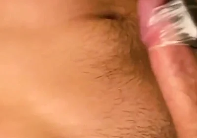 Vibrator on Dick Head Solo Orgasm in Morning Dirty Talks