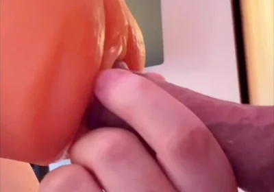 Straight Guy Pounds His Girl at the Gloryhole - but Who's Really Moaning Behind It?!