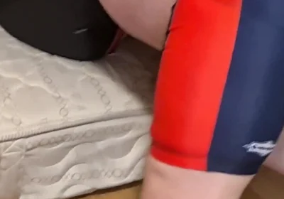 Silver Stepdaddy Boxer Vs. Gouine Wrestler - Singlet Wrestling Challenge