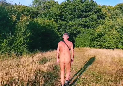 Naked Outdoor Walking