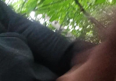 Cumshot at the Bus Stop