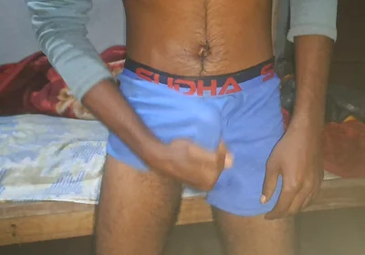 Oldman Cook in Underwear Solo Fuck