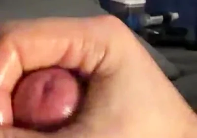 Jerking That Hairy Cock