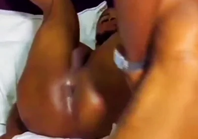 Threesome: Together Fucking in His Room