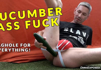 Cucumber Ass Fuck - My Hole Is Always Ready for Anal