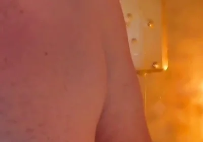 Cum Biscuit at Gloryhole Squirted on the Biscuit
