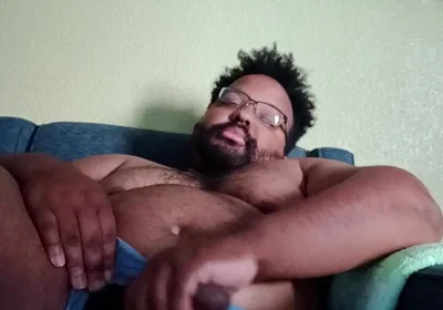 Big Stepdaddy Nuts in a Hotel Room