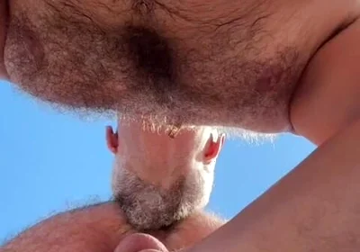 Hot Daddies Public Beach Fuck - They Stopped Traffic!