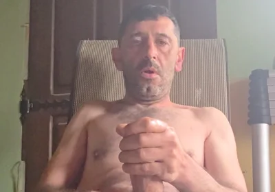 Straight Guy Jerks off in a Hammock