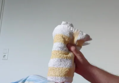 Small Cock Having Fun with the Towel