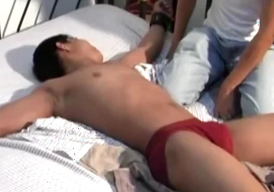 Mike Boys And Asian Daddy - Stepdaddy Mike And Asian Boys Tickle Jesse