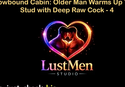 English Audio Gay Sex Story - Snowbound Cabin Older Man Warms up Young Stud with Deep Raw Cock - Part 4