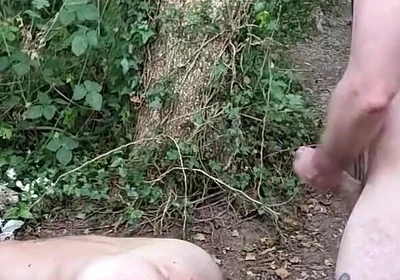 Caught My Step Dad Cruising in Woods Like a True Pig so I Punished Him