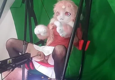 Dildo in My Furry Ass 1