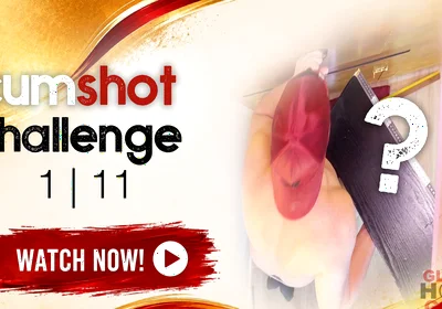 Cumshot Challenge at Gloryhole