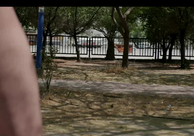 Arab Kuwaiti Exhibitionist Cruising Fully Naked in Park