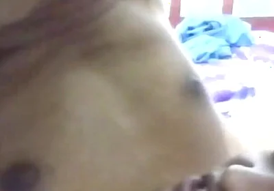 Self Cumming in Mouth