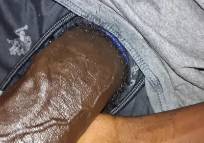 Juicy Oily Uncut BBC Stroking Slowly Close up