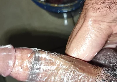 Hairy Skinny Man Masturbates in Pope's Shower While Not at Home