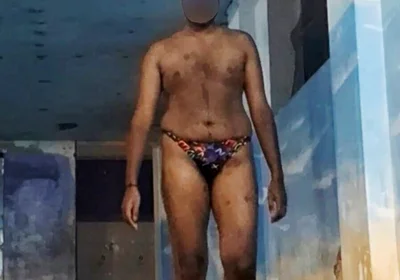 Nude Indian Mallu in Swimming Pool