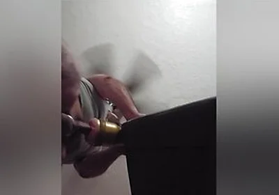 Watch Me Fuck This Fleshlight From Below And Cumming All Over
