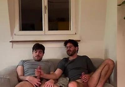 My Straight Jerk Buddy Touched My Cock For The First Time