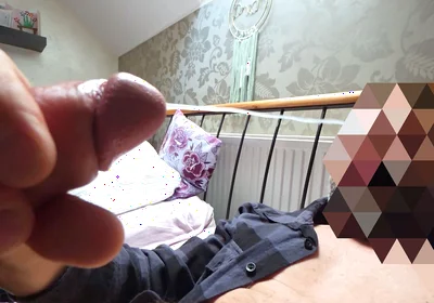 My Big Cock Shooting Fat Load to My Face Part 1