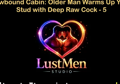 English Audio Gay Sex Story - Snowbound Cabin Older Man Warms up Young Stud with Deep Raw Cock - Part 5