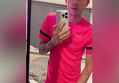 Playing With My Big Dick And Cumming All Over My Mirror