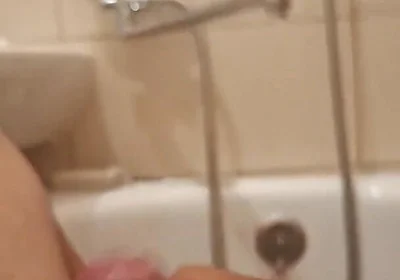 Masturbated in the Bathtub