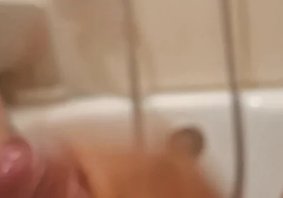 Masturbated in the Bathtub