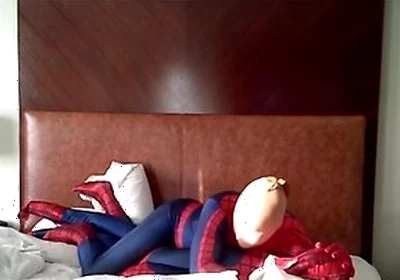 Spiderman Humped By Stocking Faced Spiderman