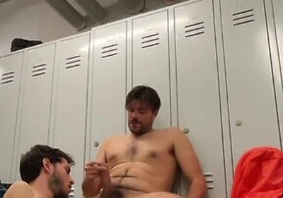 Fucking My Gay Friend In The Lockerroom