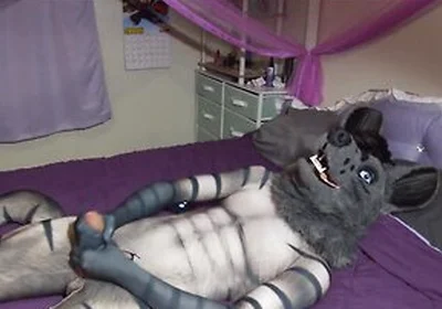 Just A Hyena Boy Pawing