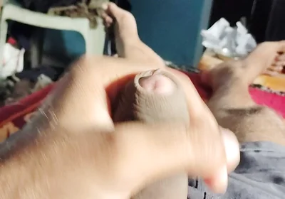 Village Boy Deshi Lund Masturbation