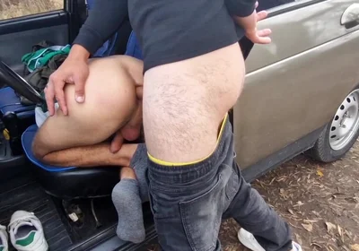 That Slut on the Highway Fucked Me with a Big Cock and Filled Me with Cum