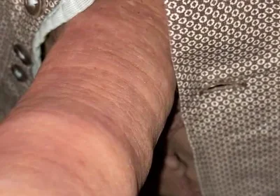Uncut Cumshot in His Own Foreskin
