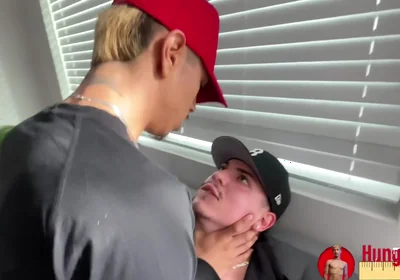 Cholo Thug Fucks Twink On Dirty Couch