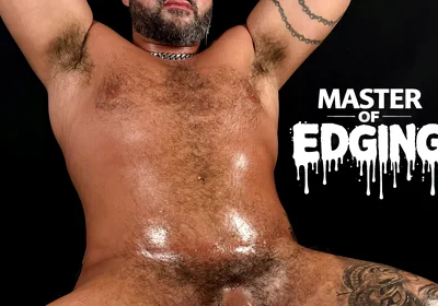 Oiling up and Working Marcos Dick