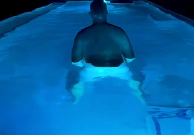 Anyone Else Play Fetch Naked in the Pool?