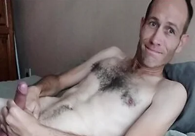 Making Himself Happy With A Solo Jerking Session