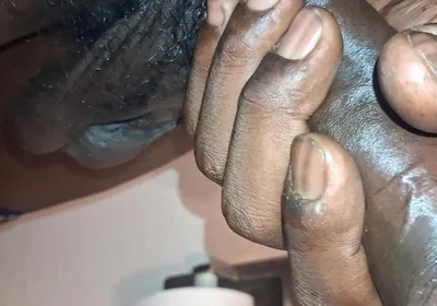 Close up Jerking Juicy BBC