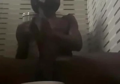 Short One in Toilet