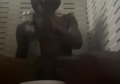 Short One in Toilet