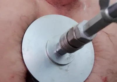 Fucking Machine Pounds My Ass While I Jerk off