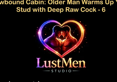 English Audio Gay Sex Story - Snowbound Cabin Older Man Warms up Young Stud with Deep Raw Cock - Part 6