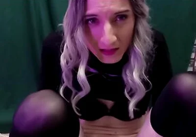 Dragon Dildo Ridegoth Sissy Takes Every Inch