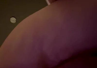 Trying to Put a Large Buttplug in My Ass