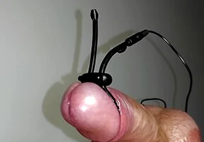 Hard Cock Stimulated To Orgasm Estim