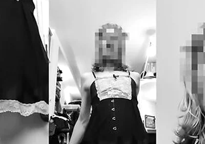 Sissy Slut Femboy Compilation - Censored B&w Version